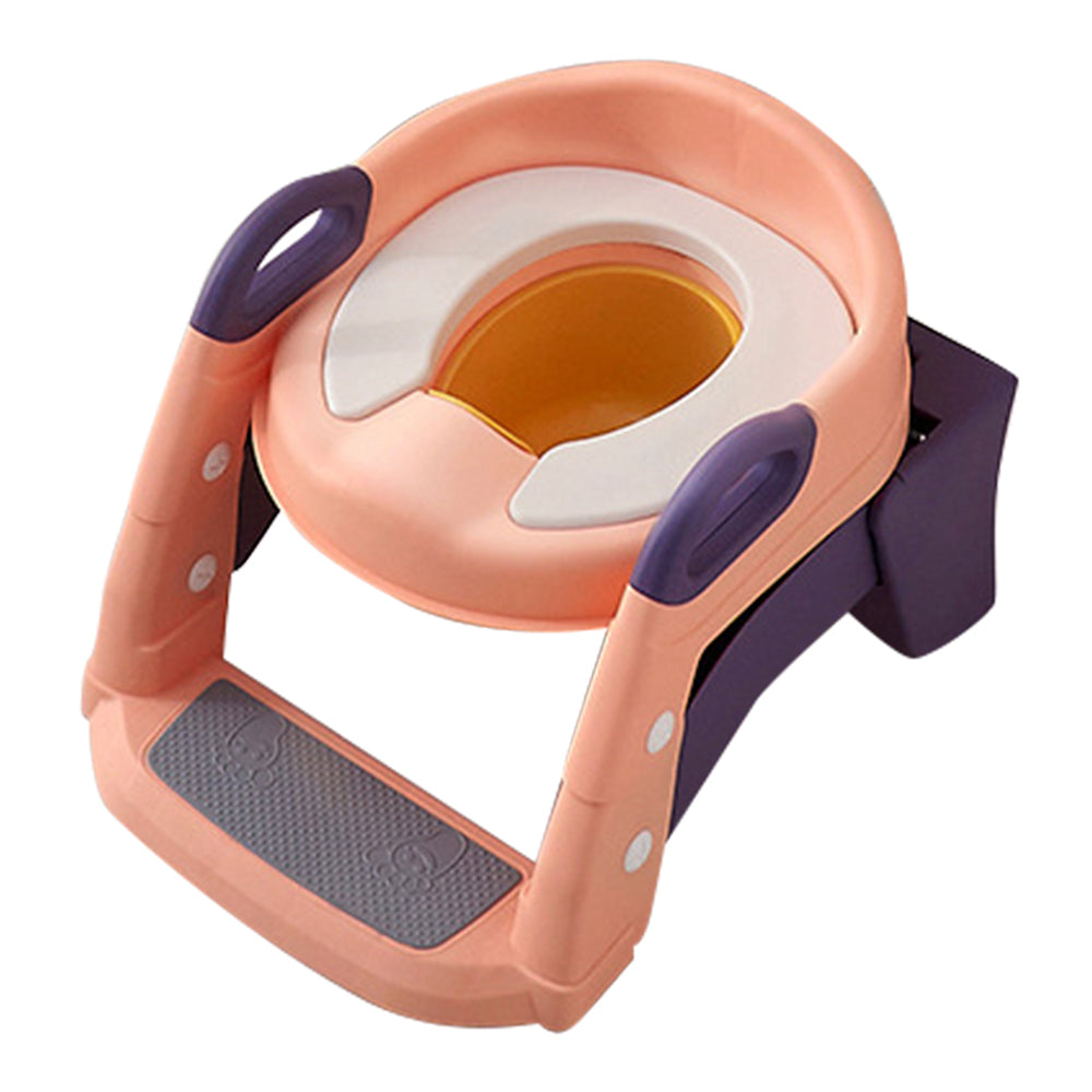 M301-BC PU Seat Cushion Foldable Toilet Baby Children Potty Training Toilet Seat with Ladder M301-BC PU Seat Cushion Foldable Toilet Baby Children Potty Training Toilet Seat with Ladder